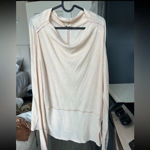 free people asymmetrical sweater tunic